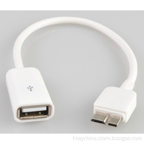 Micro USB 3.0 9pin OTG Host Flash Disk Cable for Samsung Galaxy Note 3 N9000